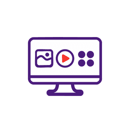 Multi-Media Support Icon