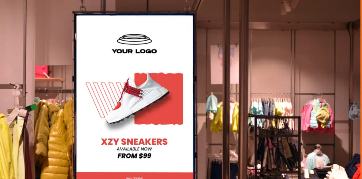 Retail promotions with digital signage