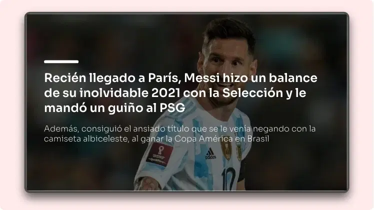 Digital signage screen showing local news feeds from Pickcel's ClarinX news app