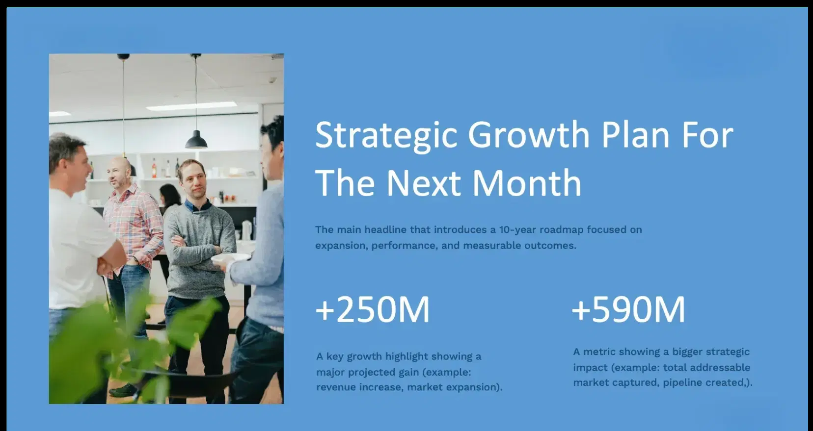 MS Office digital signage screen 1