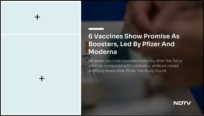 Step 2: Digital signage software interface showing compositon window with NDTV News app feed being displayed on the botttom