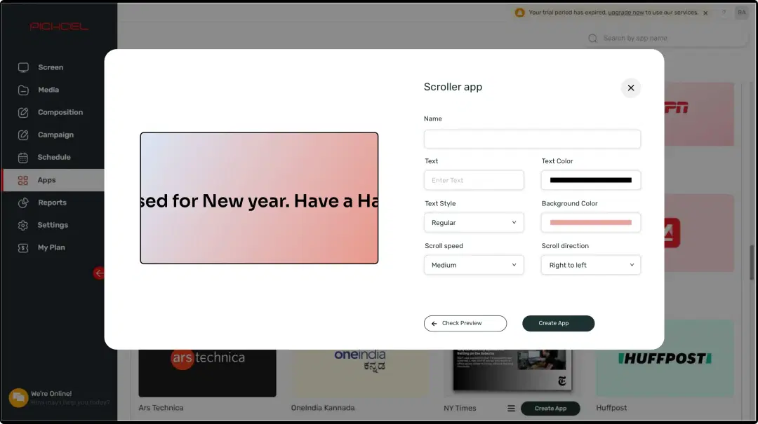 Step 1: Configure the app