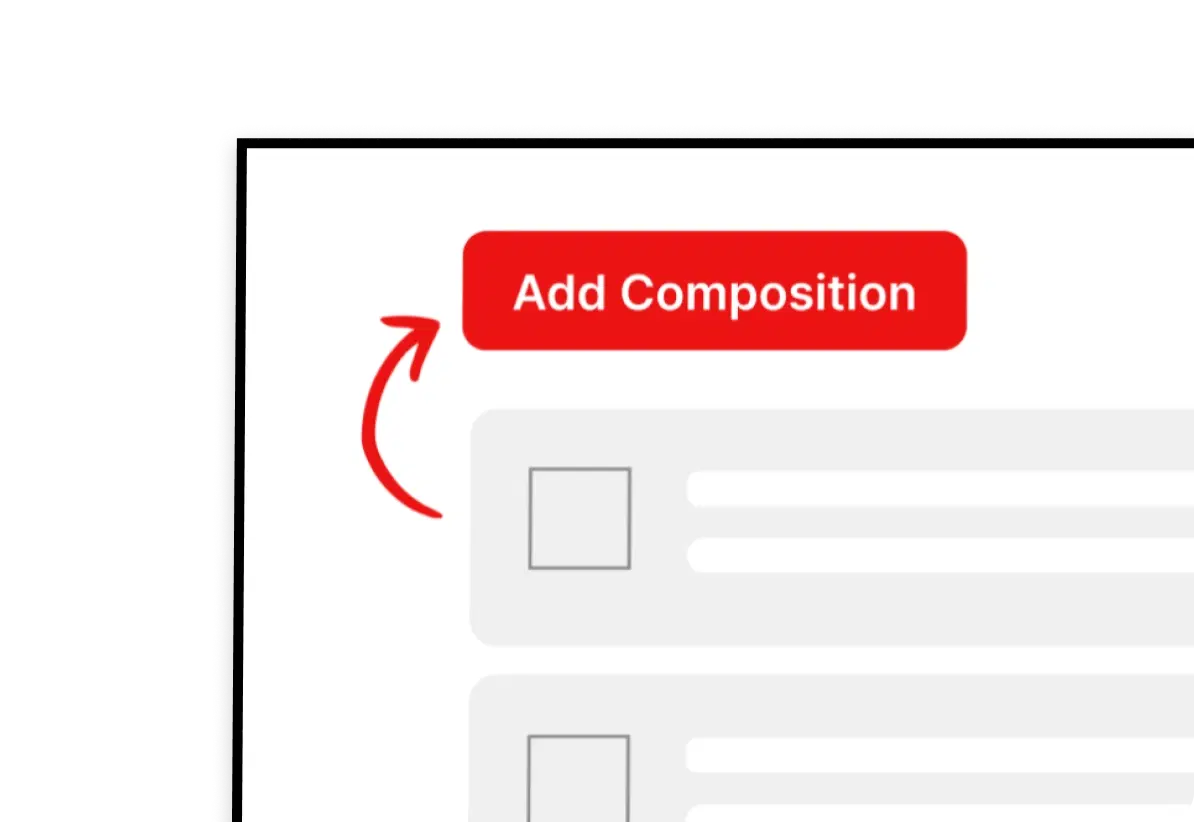 Add SharePoint app to composition