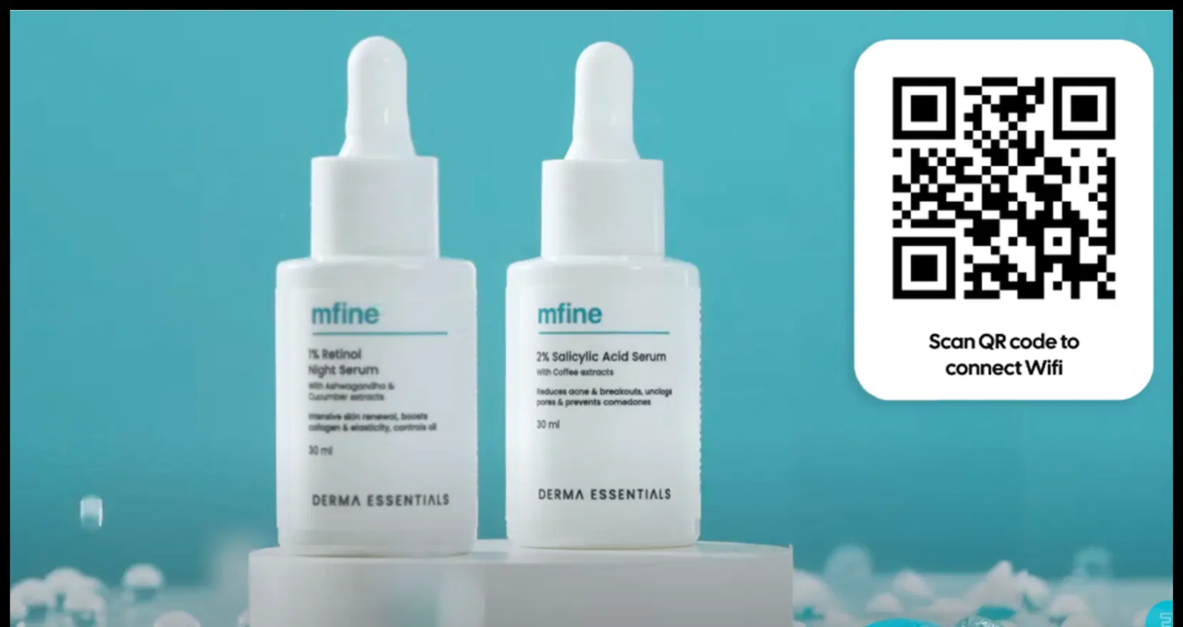 Wi-Fi Connect digital signage screen 1