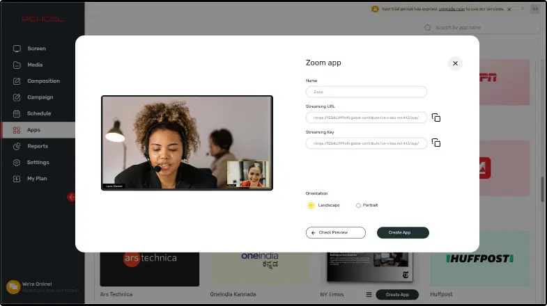Step 1: Configure the app