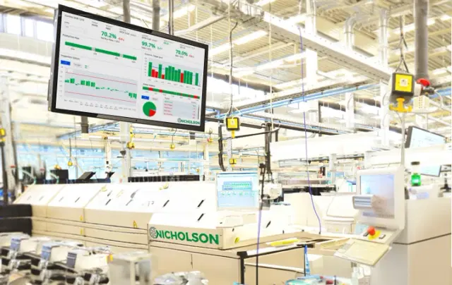 Nicholson Manufacturing Digital Signage