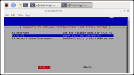 Raspberry Pi Configuration - Wi-Fi Options