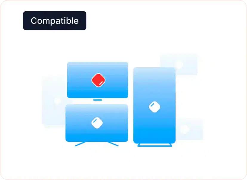 Works on your Existing Devices