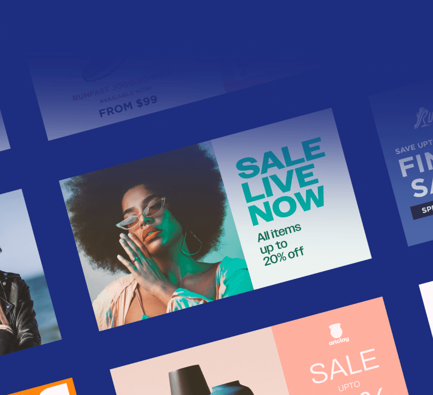 Team collaborating around a Pickcel-powered display