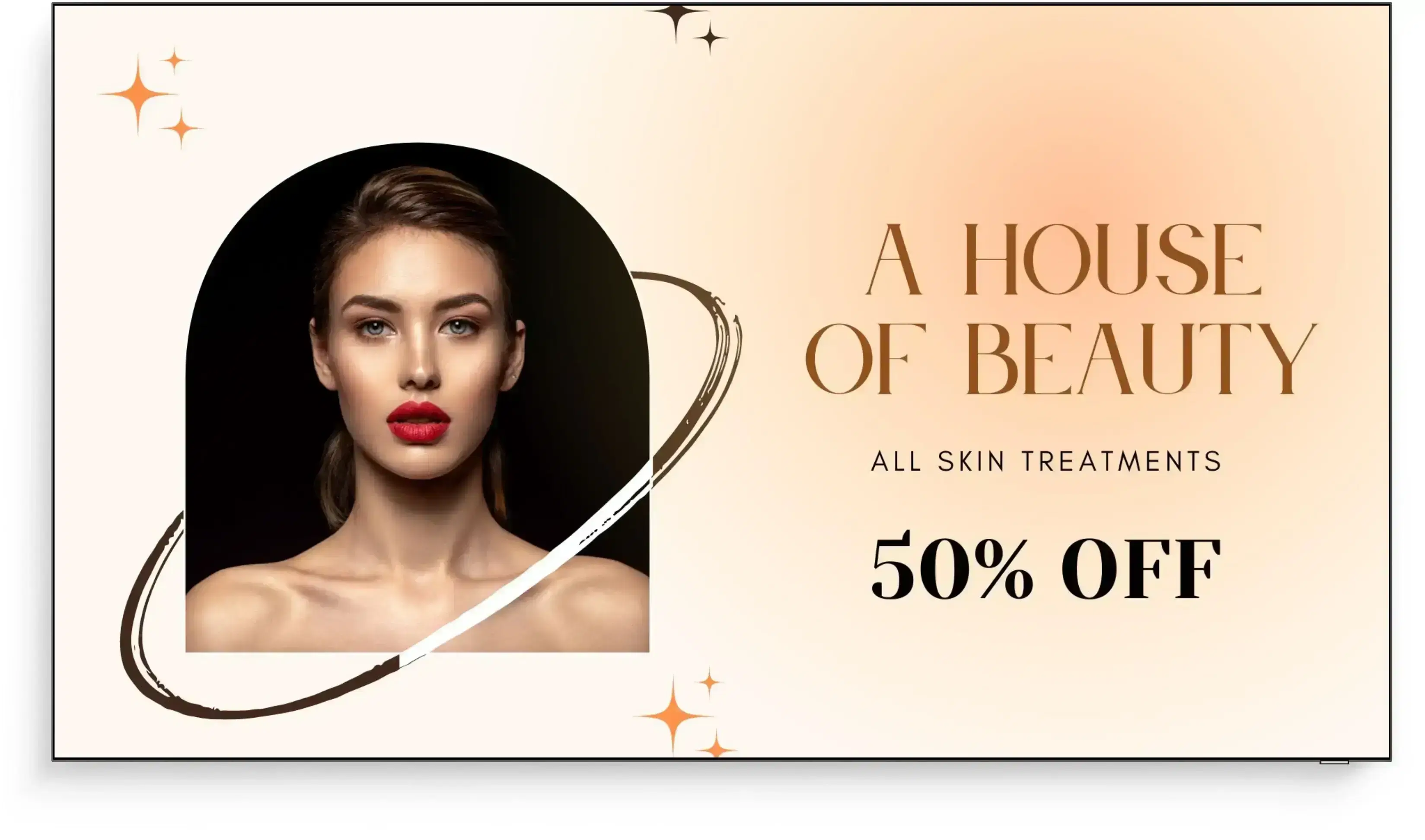 Beauty Salon Digital Signage Software