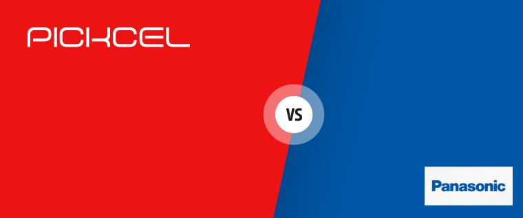 Pickcel CMS vs. Panasonic SignEdge