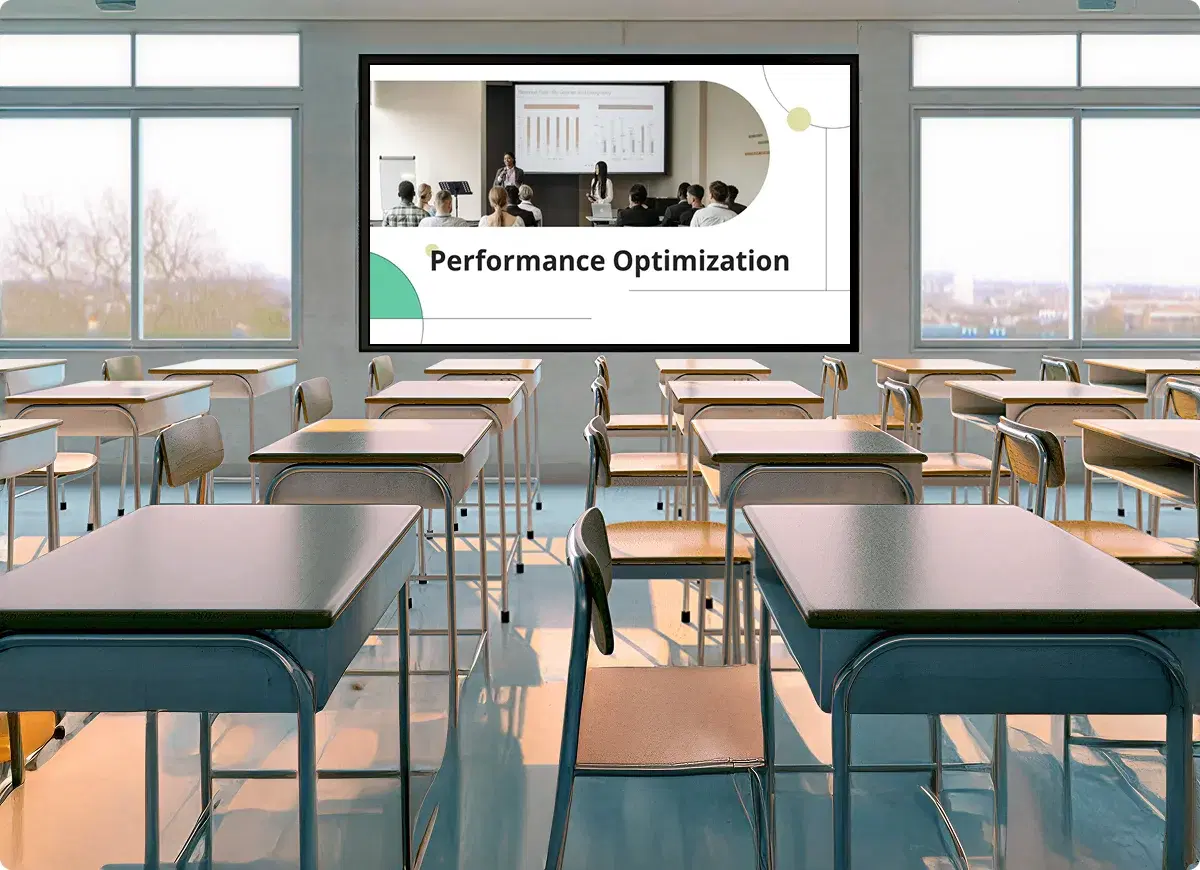 Visual learning in classrooms