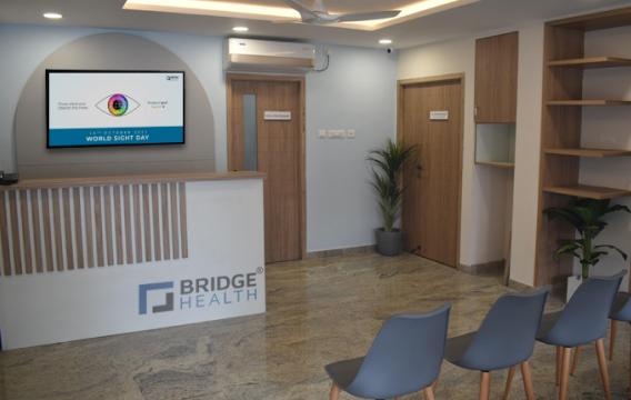 Bridge Health digital signage case study
