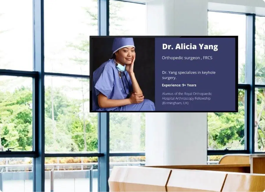 Doctor profiles that build trust