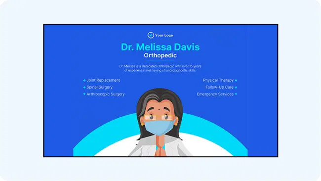 Surgery digital signage empowering informed decisions