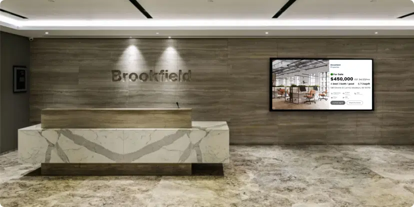 Interactive office displays