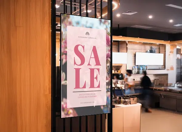 Network-wide advertising digital signage