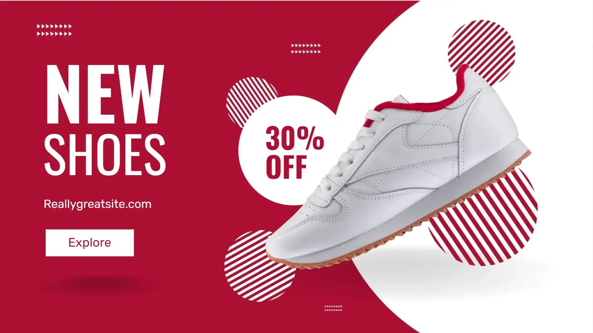 A product launch digital ad design for retail