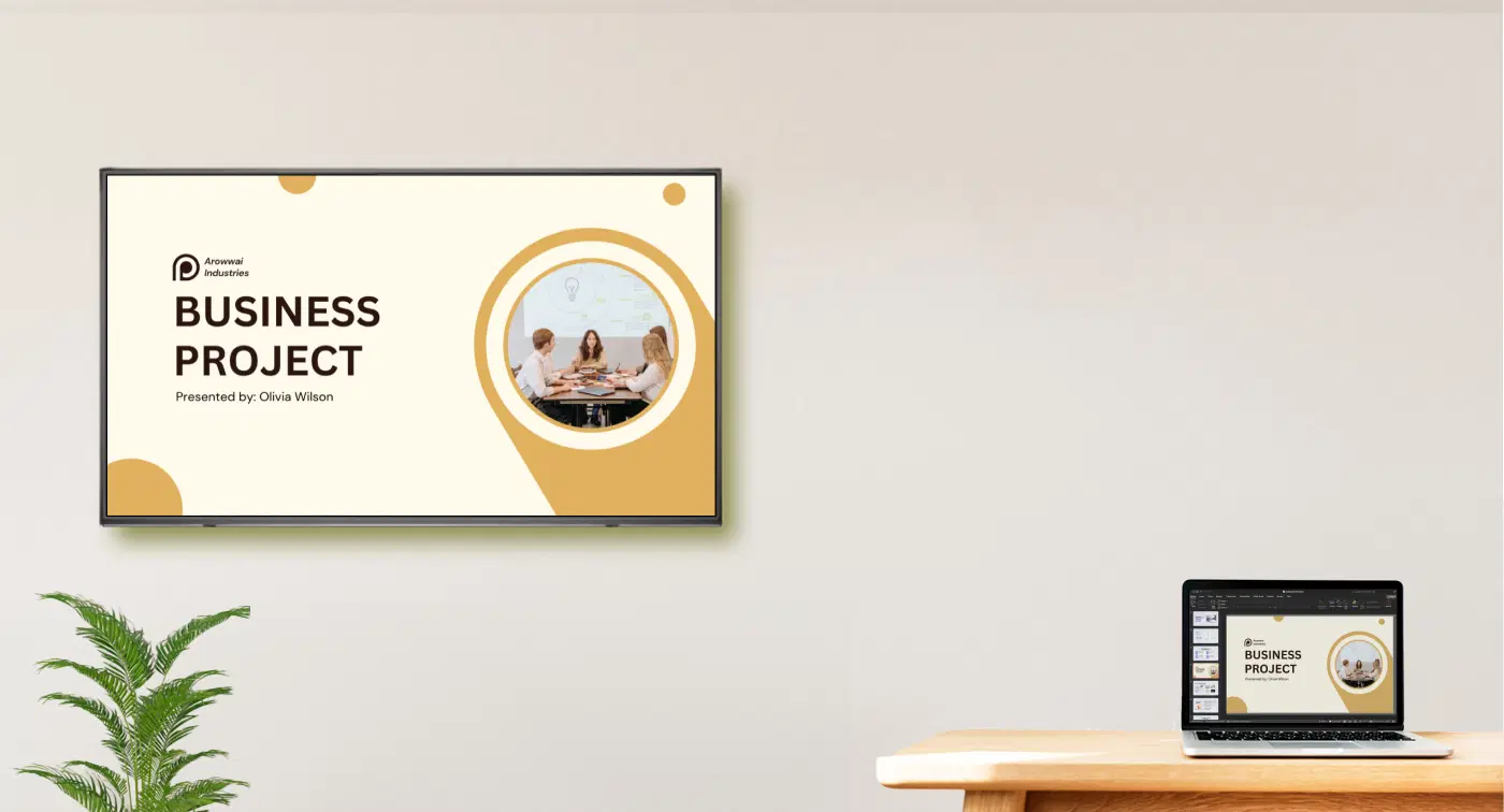 PowerPoint digital signage