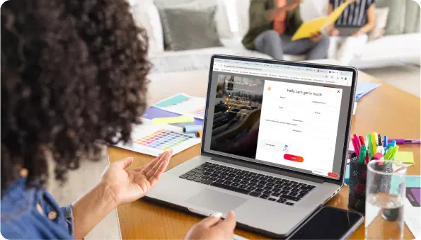 Sign up for the referral program