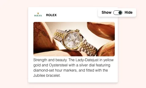 Instagram Plus app content moderation feature screenshot