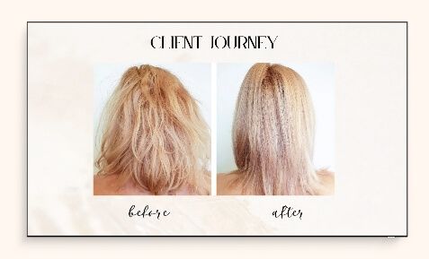 Before and after images