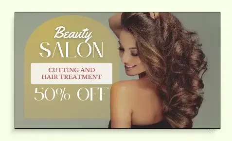 Promotional content display