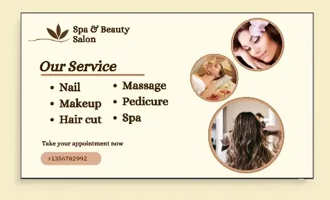 Service directory display