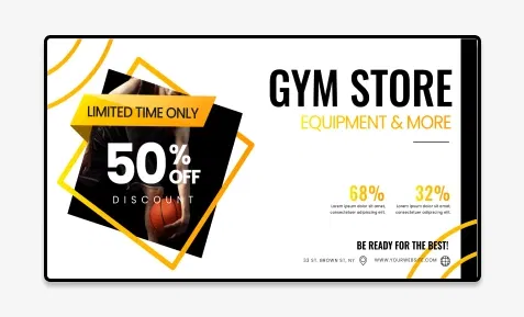 Advertise special offers & discounts