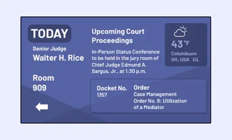 Swift public outreach display