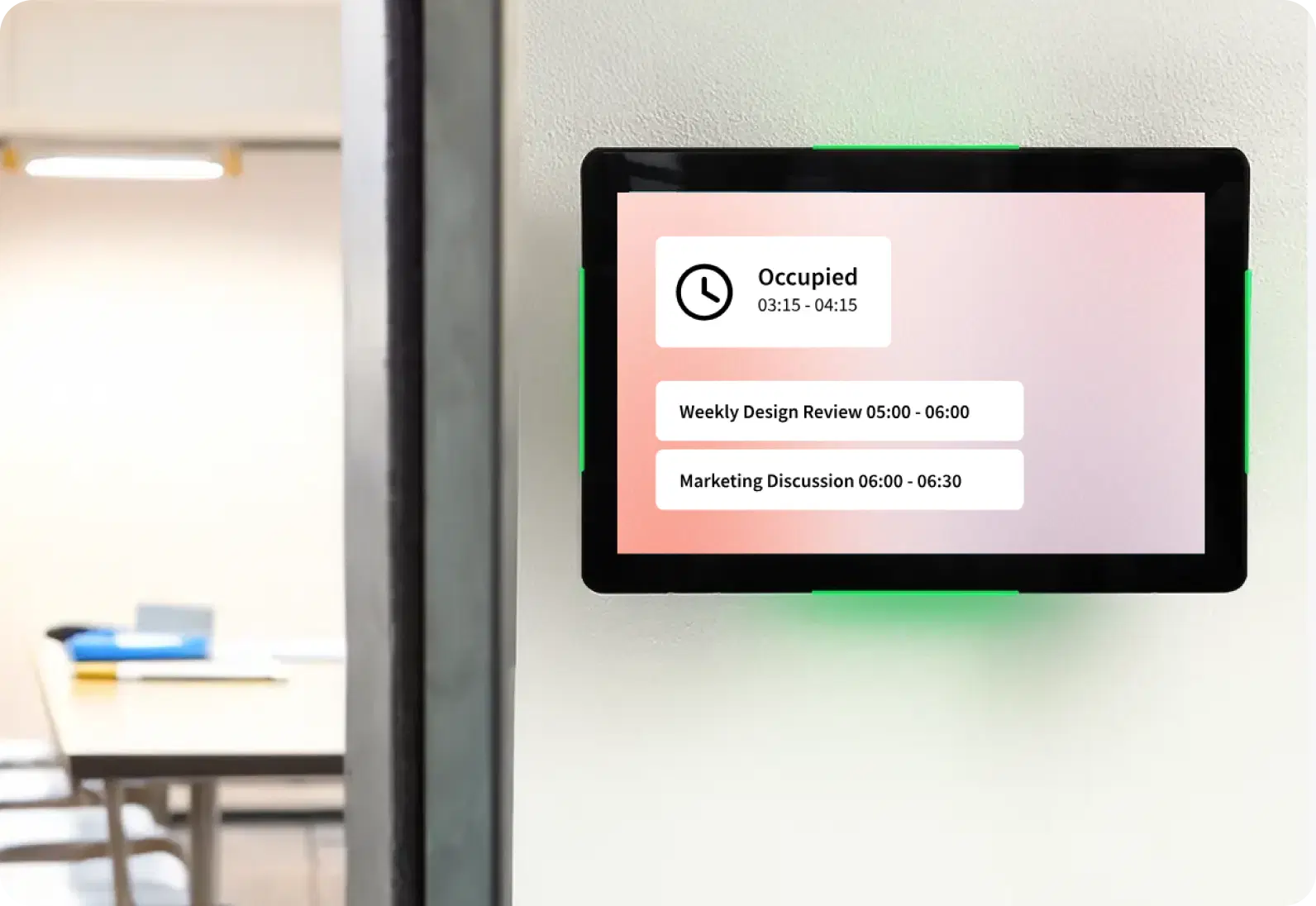 Publish Meetings Calendar content to screens Publish Meetings Calendar content to screens