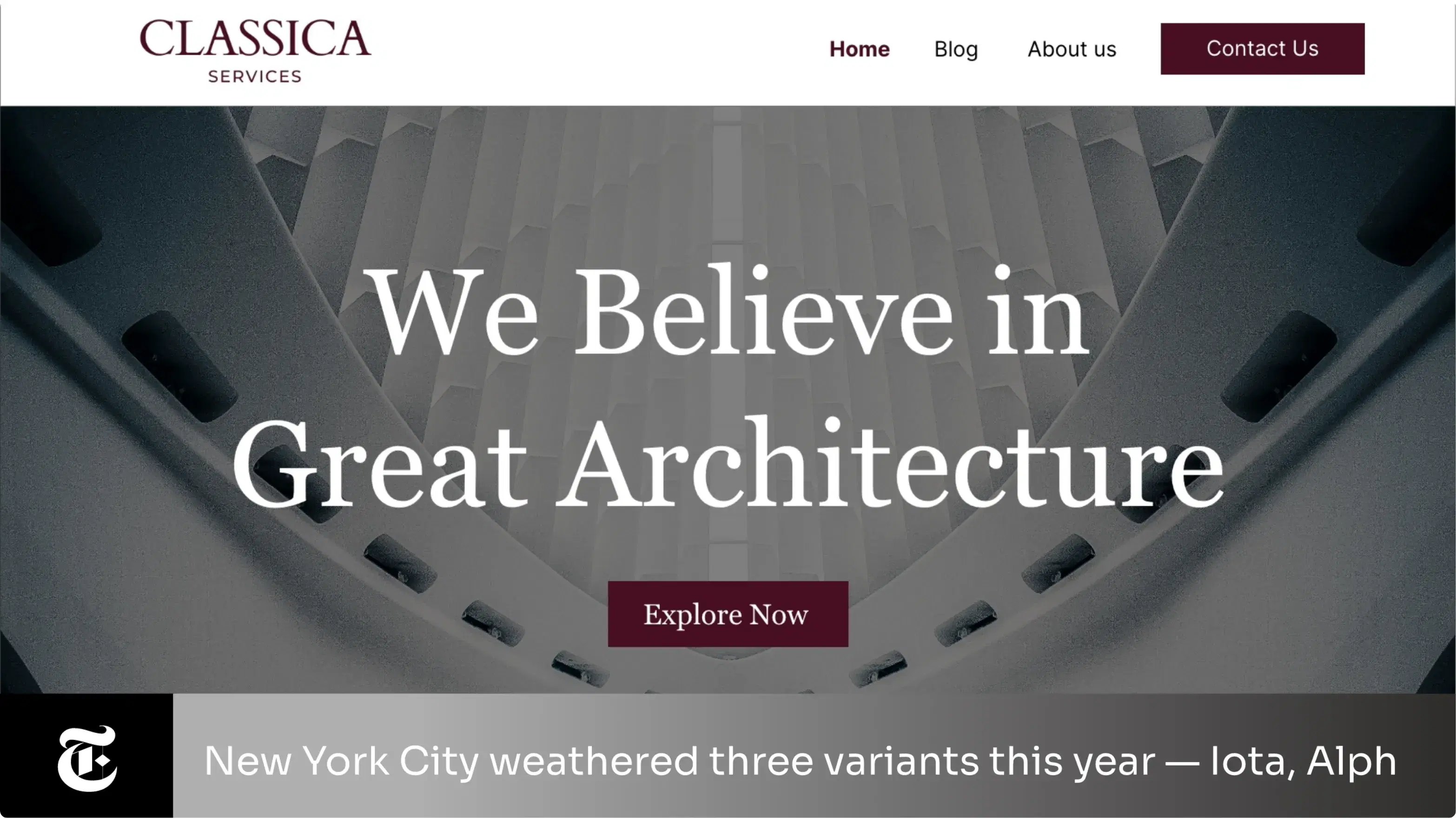 NYT news app NYT news app