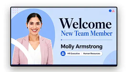 Corporate digital signage customer deployment Corporate digital signage customer deployment