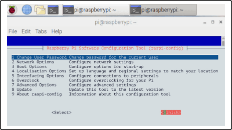 Raspberry Pi Configuration - Finish
