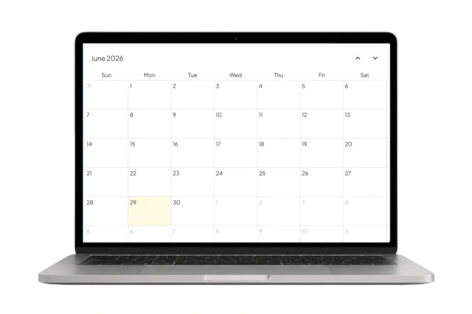 Pickcel content scheduling interface showing a weekly time-slot grid on a Windows device Pickcel content scheduling interface showing a weekly time-slot grid on a Windows device