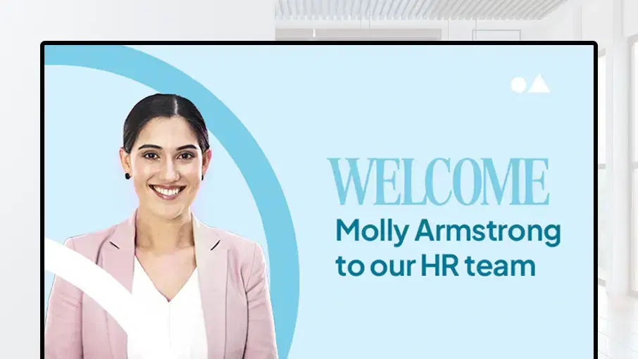 Corporate digital signage customer deployment Corporate digital signage customer deployment