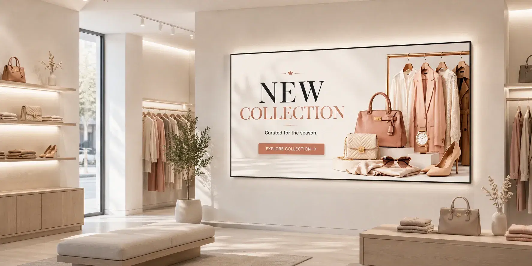 Retail discount digital signage on store screens Retail discount digital signage on store screens