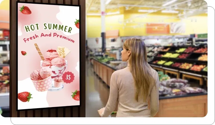 Digital signage gaining customer trust by going local in grocery stores Digital signage gaining customer trust by going local in grocery stores