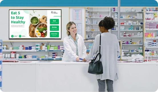 Pharmacies digital signage Pharmacies digital signage