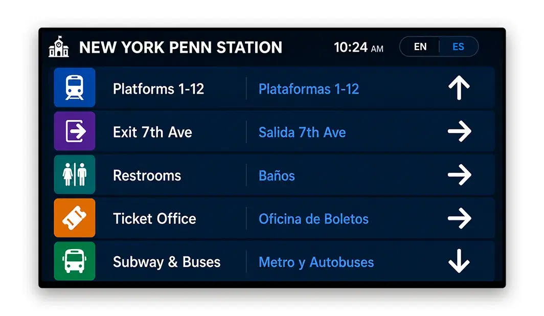 Wayfinding Signage Wayfinding digital signage