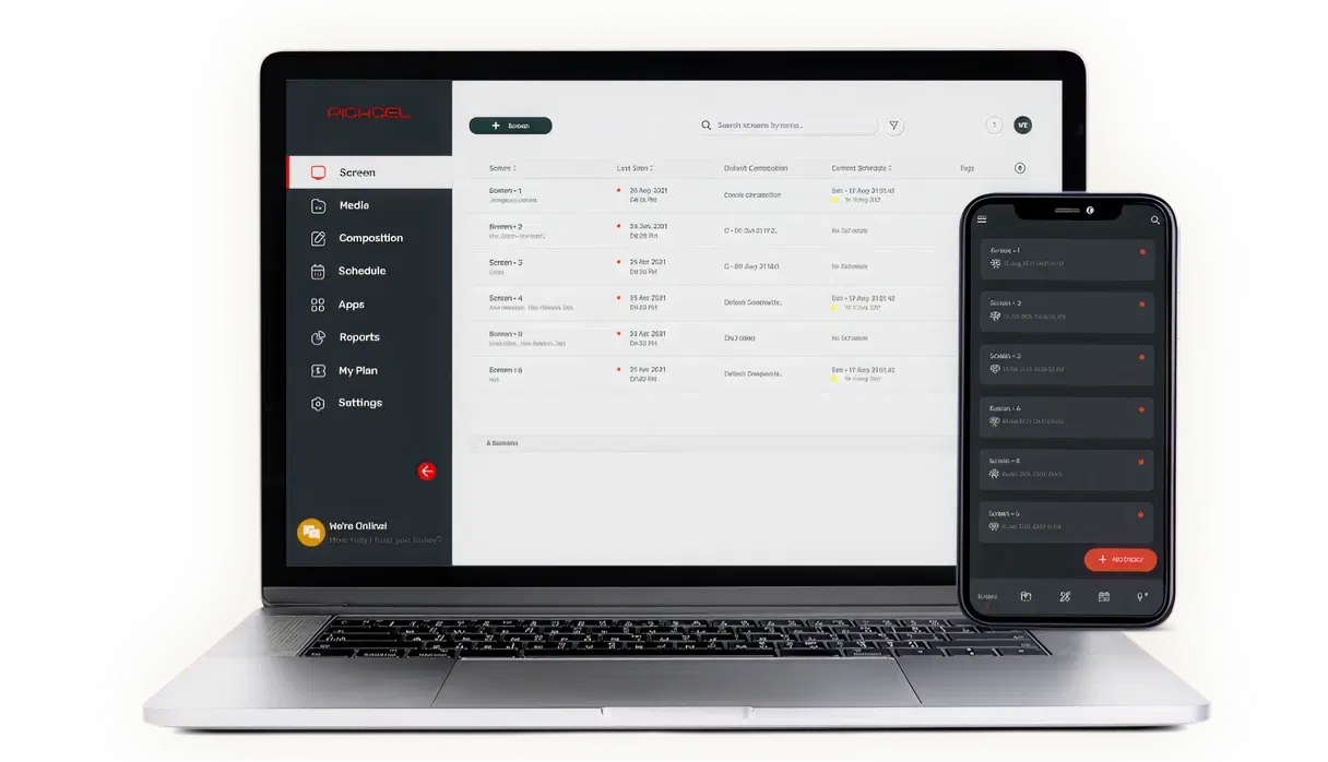 Pickcel Go Mobile App Pickcel Go Mobile App