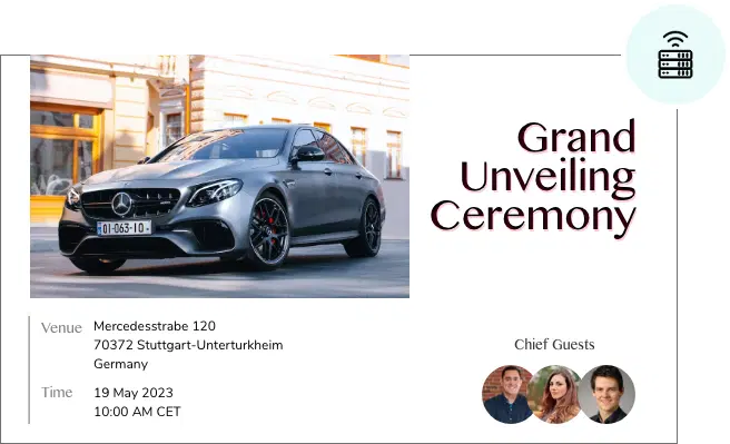 Mercedes on-premise success Mercedes on-premise success